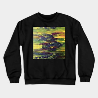 Abstract Water Garden Crewneck Sweatshirt